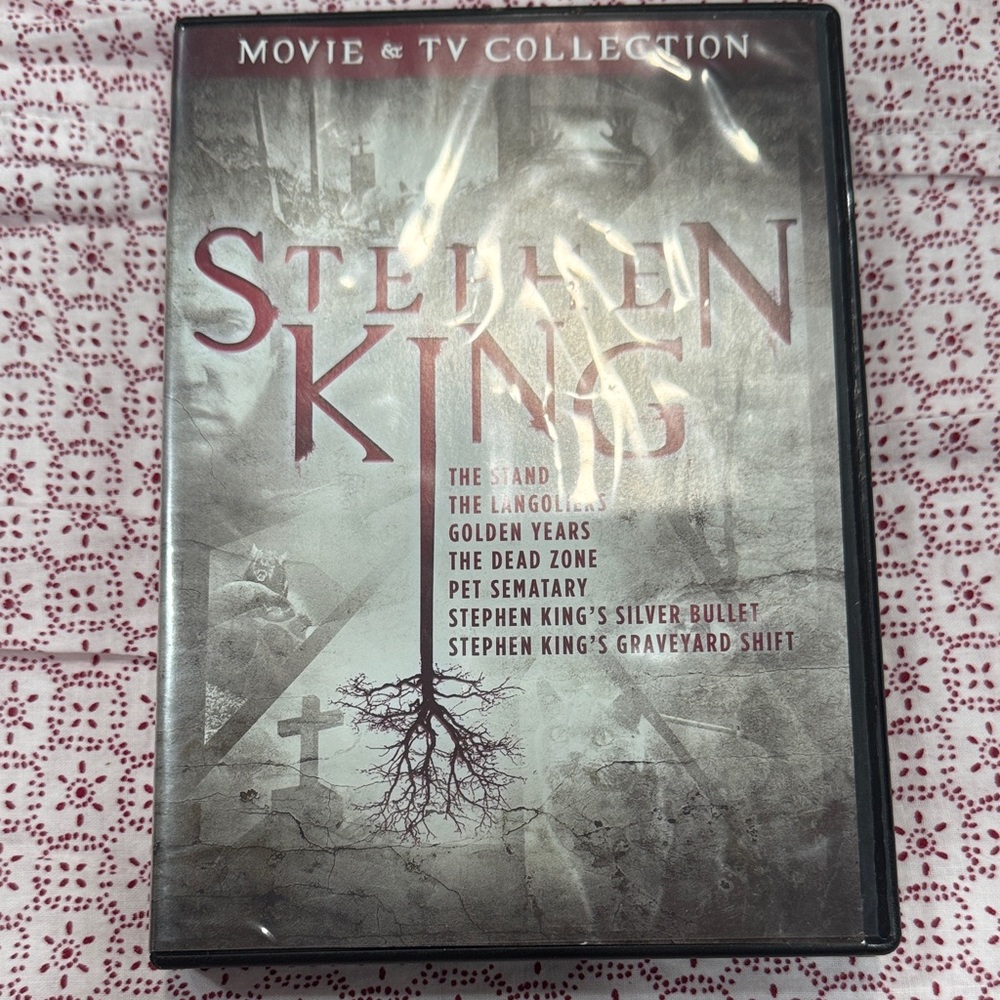 Stephen King Movie & TV Collection DVD Set - Black